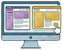 製造業のウェブサイトイメージ画像